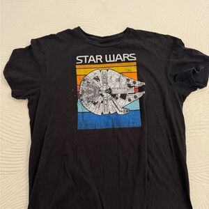Fifth Sun Star Wars Black and Yellow Graphic Tee